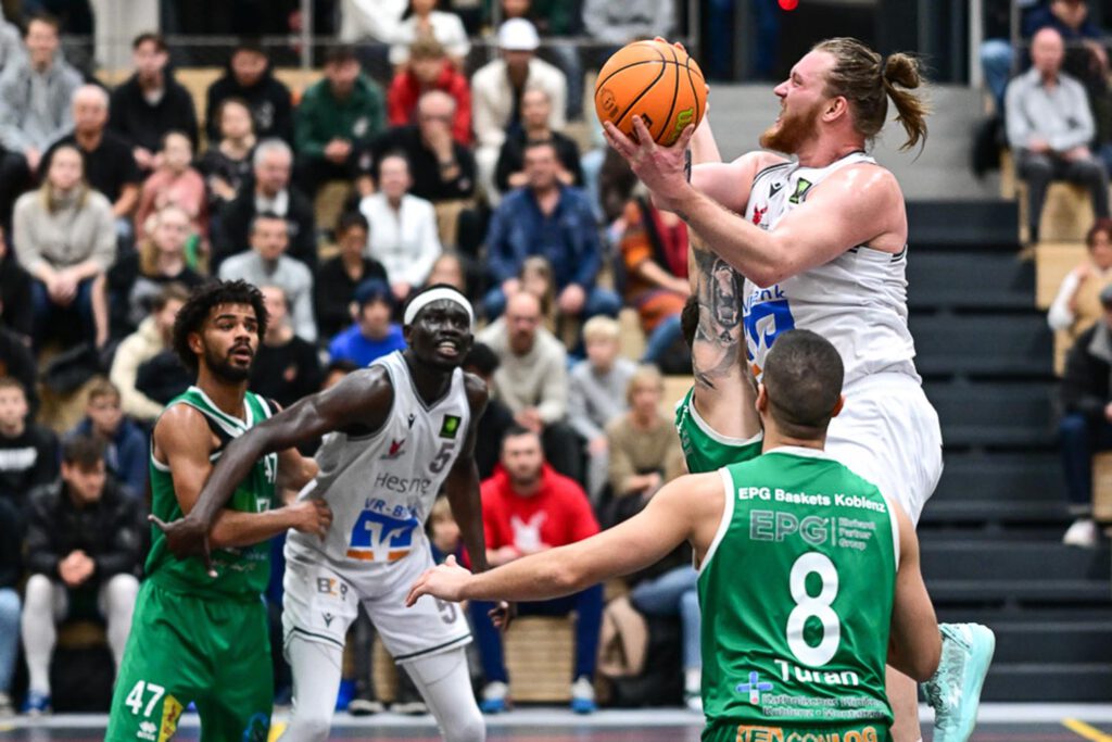 Kangaroos unterliegen nach packendem Kampf Titelaspirant Koblenz