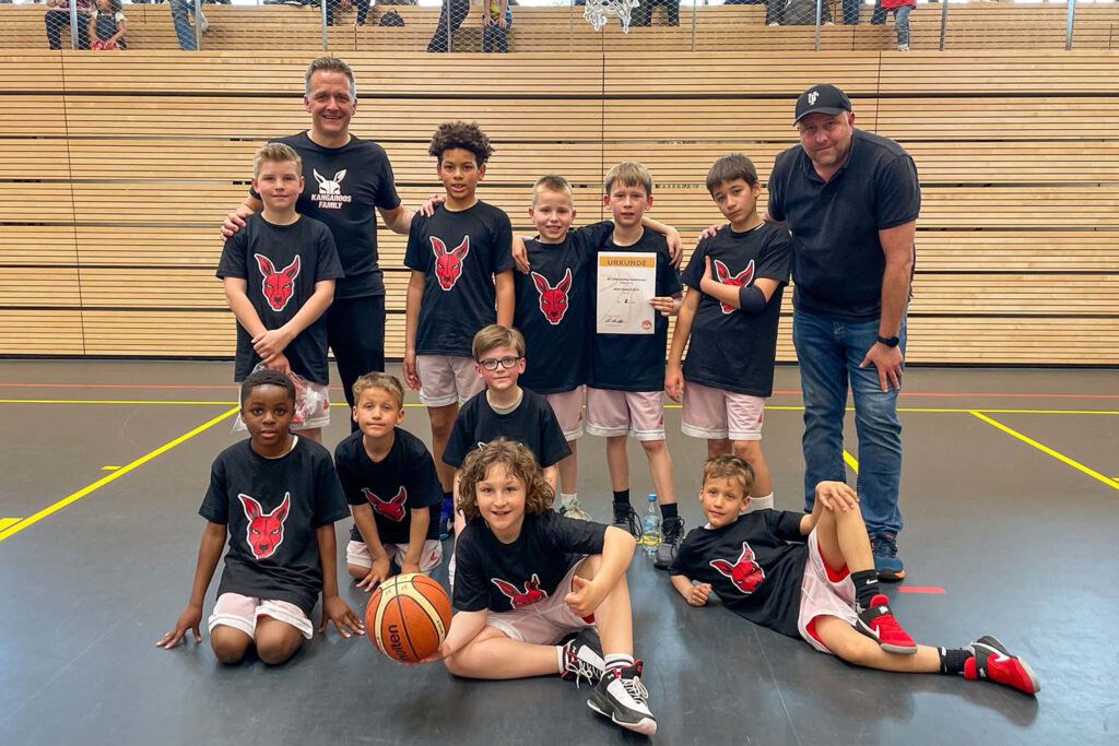 Kangaroos U10 feiert Bayerische Vizemeisterschaft