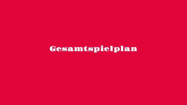 Gesamtspielplan
