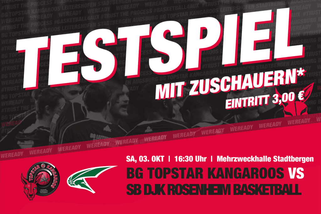 Testspiel Hygienekonzept-Test und Ticket-Shop