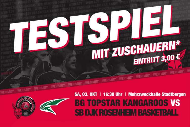 Testspiel Hygienekonzept-Test und Ticket-Shop